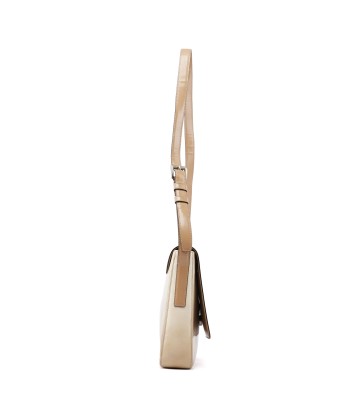 Beige Spazzolato Shoulder Bag Venez acheter