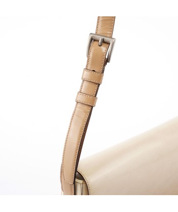 Beige Spazzolato Shoulder Bag Venez acheter