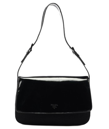 Prada Black Spazzolato Shoulder Bag store