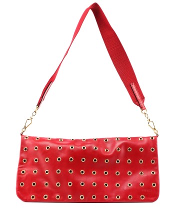 Prada Red Leather Shoulder Bag Fin de série