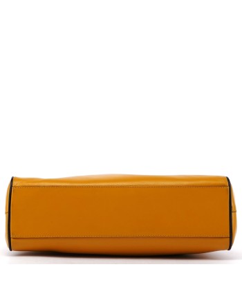 Prada Yellow Leather Handbag Pour