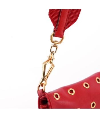 Prada Red Leather Shoulder Bag Fin de série