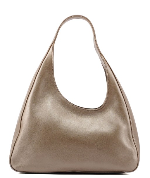 Prada Beige Leather Asymmetrical Hobo Bag des créatures d'habitude