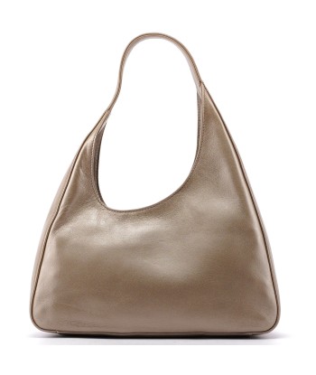 Prada Beige Leather Asymmetrical Hobo Bag des créatures d'habitude