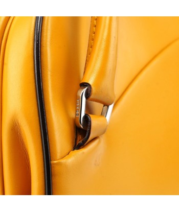 Prada Yellow Leather Handbag Pour