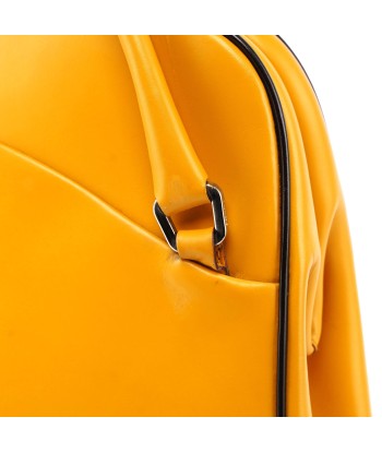 Prada Yellow Leather Handbag Pour