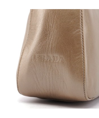 Prada Beige Leather Asymmetrical Hobo Bag des créatures d'habitude