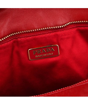 Prada Red Leather Shoulder Bag Fin de série