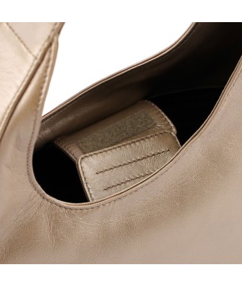 Prada Beige Leather Asymmetrical Hobo Bag des créatures d'habitude