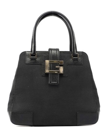 Gucci Black Canvas Square G Tote est présent 