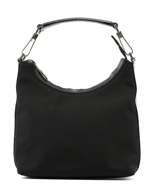 Gucci Black Canvas Shoulder Bag livraison gratuite