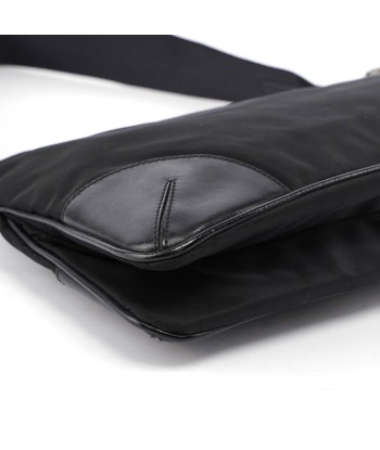 Prada Black Tessuto Leather Shoulder Bag commande en ligne