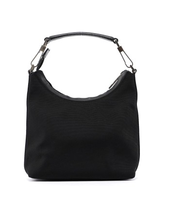 Gucci Black Canvas Shoulder Bag livraison gratuite