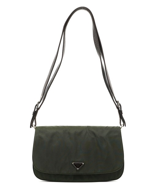 Prada Green Tessuto Shoulder Bag de la marque