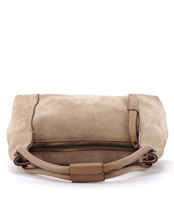 Gucci Beige Suede Shoulder Bag chez Cornerstreet bien 