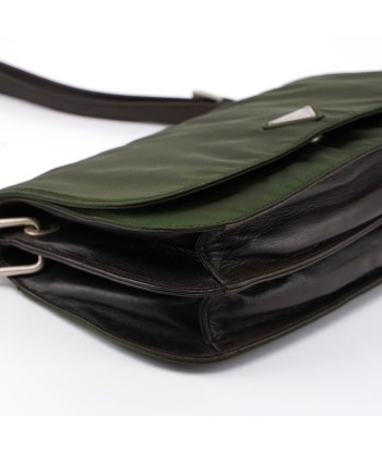 Prada Green Tessuto Shoulder Bag de la marque