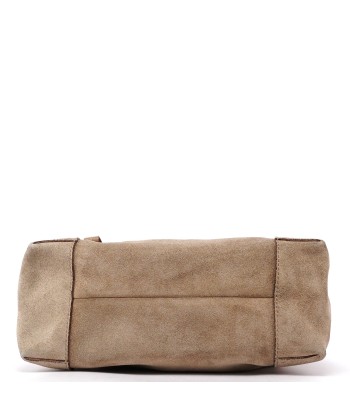 Gucci Beige Suede Shoulder Bag chez Cornerstreet bien 