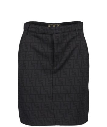 Black Zucca Monogram Skirt Jusqu'à 80% De Réduction