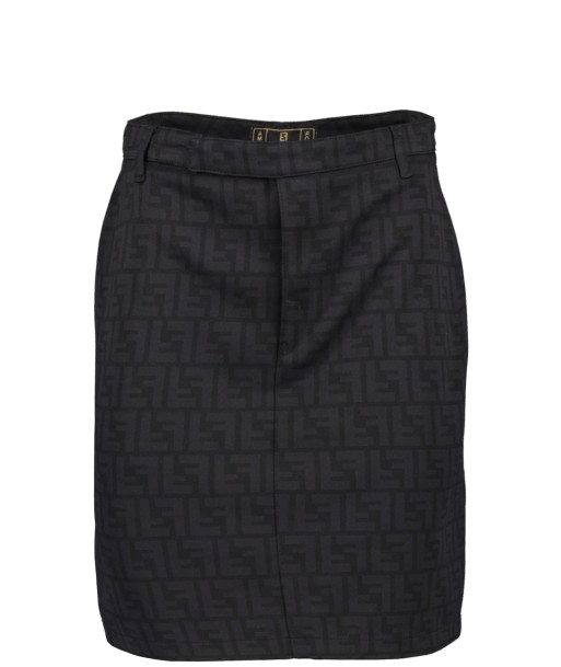 Black Zucca Monogram Skirt Jusqu'à 80% De Réduction