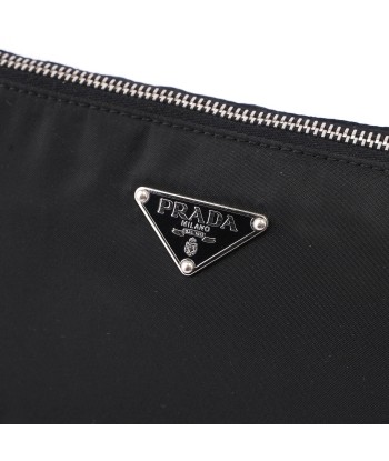 Prada Black Tessuto Leather Shoulder Bag une grave pollution 