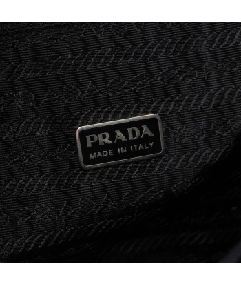 Prada Black Leather Top Handle Bag la livraison gratuite