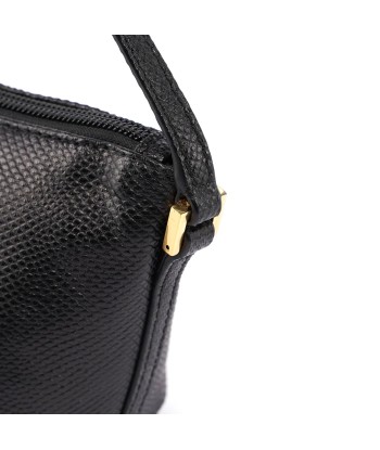 Gucci Black Lizard Embossed Boat plus qu'un jeu 