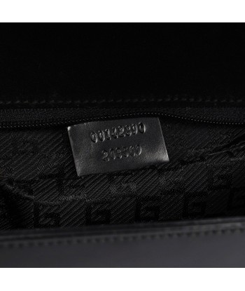 Gucci Black Canvas Keylock Shoulder Bag sur le site 