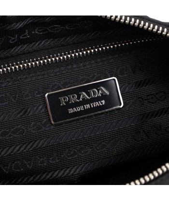 Prada Black Tessuto Leather Shoulder Bag une grave pollution 