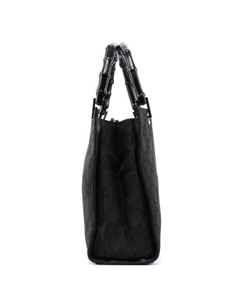 Gucci Black GG Bamboo Tote 2024