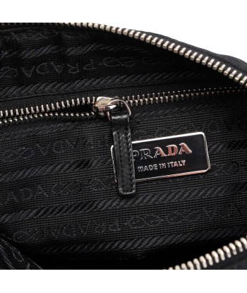 Prada Black Tessuto Leather Shoulder Bag une grave pollution 