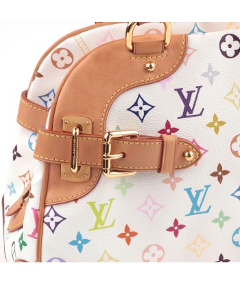 White Multicolour Monogram Murakami Claudia Bag Livraison rapide