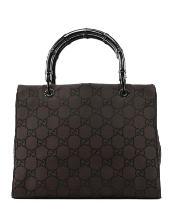 Gucci Brown GG Bamboo Tote Faites des économies