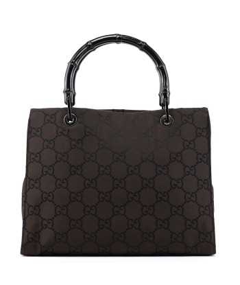 Gucci Brown GG Bamboo Tote Faites des économies