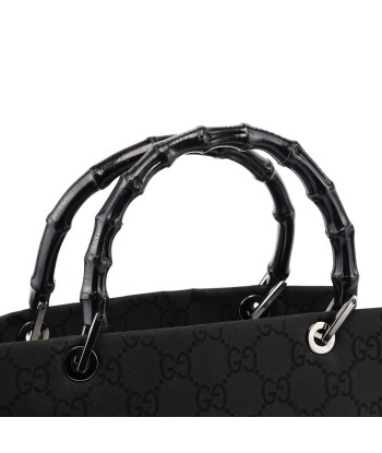 Gucci Black GG Bamboo Tote 2024