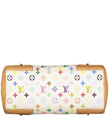 White Multicolour Monogram Murakami Claudia Bag Livraison rapide