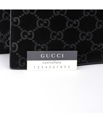 Gucci Black Suede GG Tote Dans la société mordern