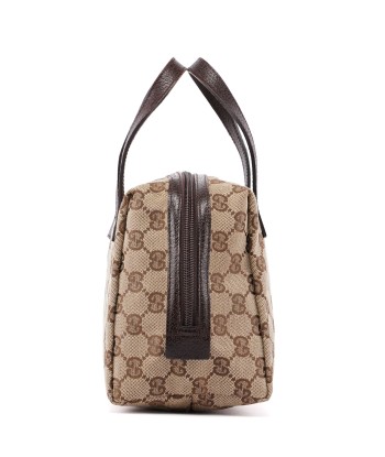 Gucci Beige GG Mini Bowling Bag pas chere