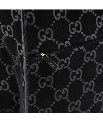 Gucci Black Suede GG tote chez Cornerstreet bien 