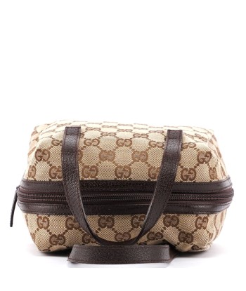 Gucci Beige GG Mini Bowling Bag pas chere