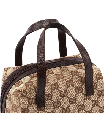 Gucci Beige GG Mini Bowling Bag pas chere