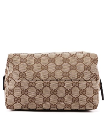 Gucci Beige GG Mini Bowling Bag pas chere