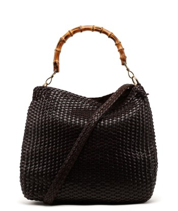 1996 Brown Woven Bamboo Bag vente chaude votre 