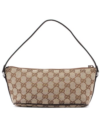 Gucci Beige Brown Boat Pochette en ligne