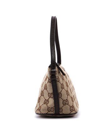 Gucci Beige Brown Boat Pochette pas cher 