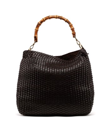 1996 Brown Woven Bamboo Bag vente chaude votre 