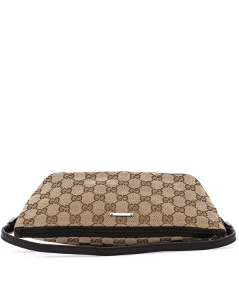 Gucci Beige Brown Boat Pochette pas cher 