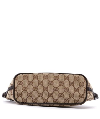 Gucci Beige Brown Boat Pochette pas cher 