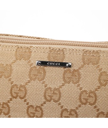 5396. Gucci Beige Turquoise Boat Pochette Les êtres humains sont 