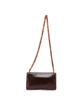 Prada Brown Leather Chain Comparez plus de prix