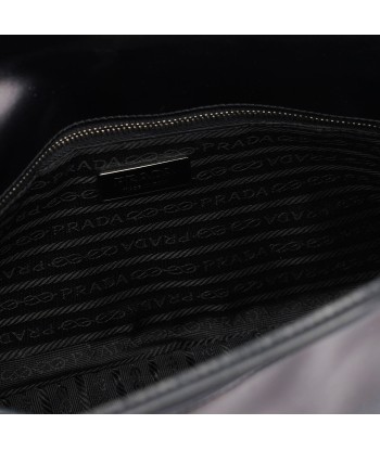 Prada Black Spazzolato Handbag france